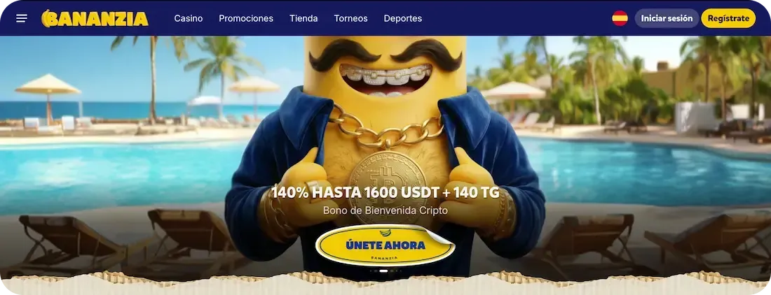 sitio web del casino bananzia